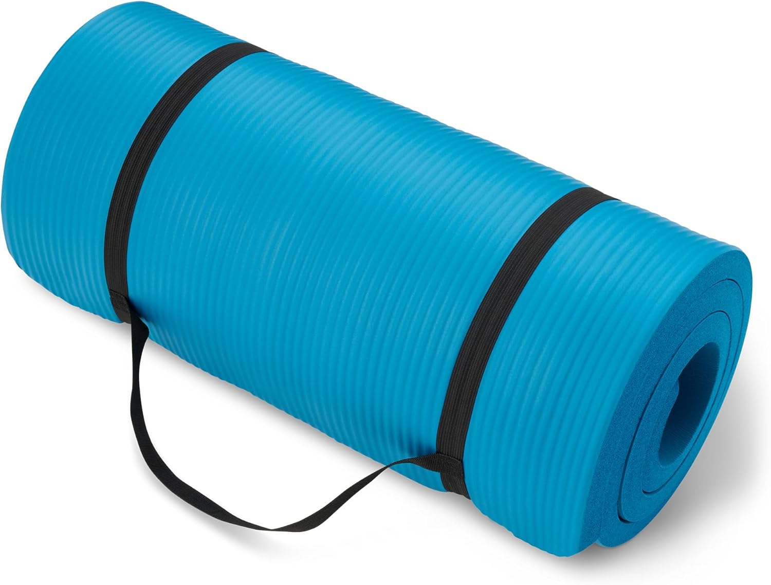 Amazon Basics Extra Thick Yoga Mat with Carrying Strap